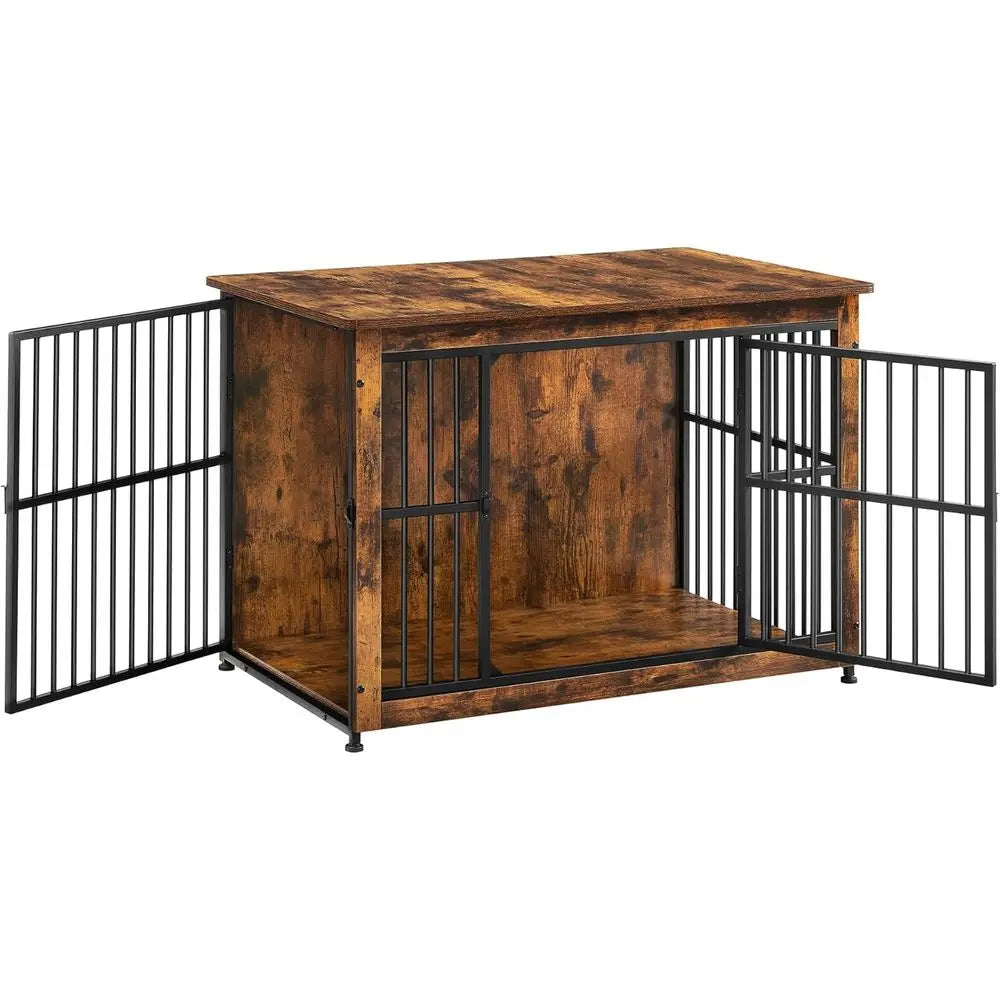 38.6-Inch Heavy-Duty Dog Crate Furniture End Table for Dogs Up to 70 lb