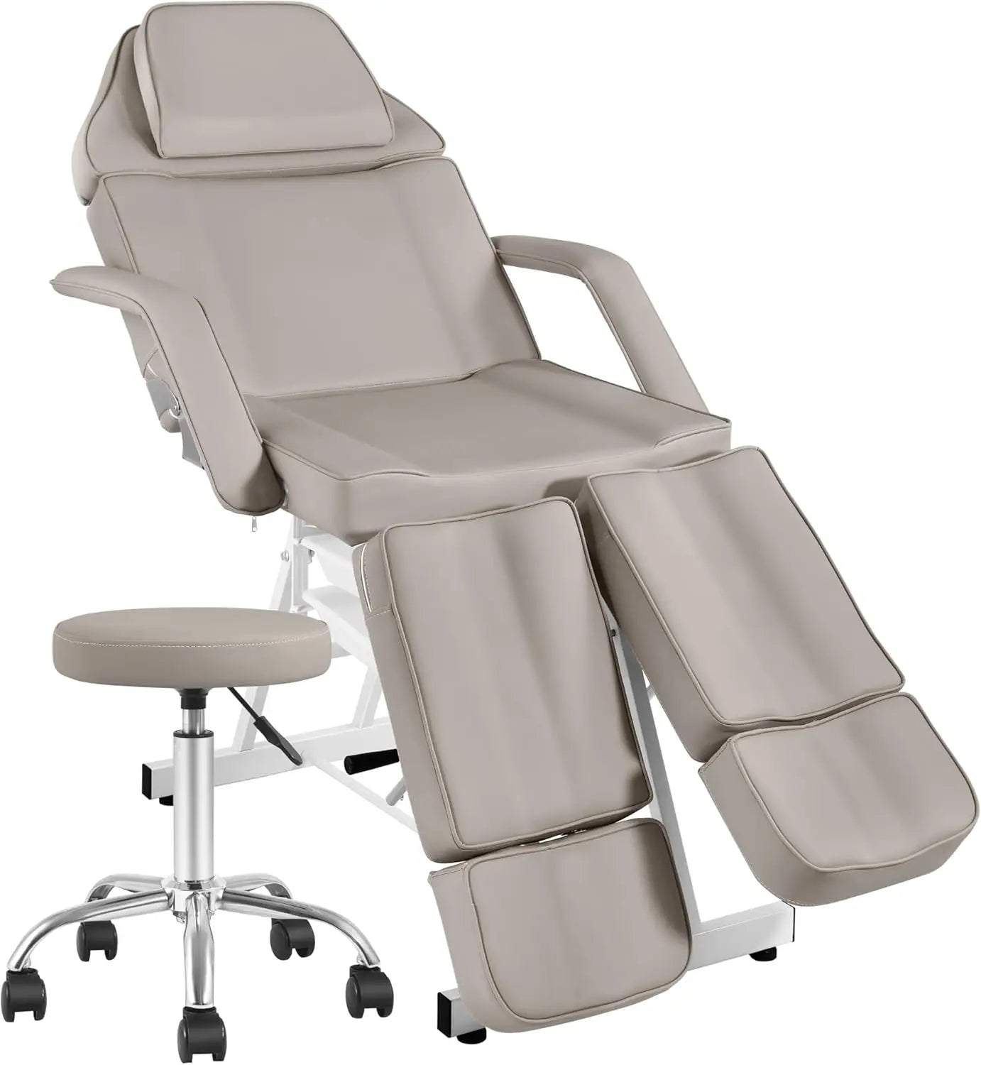 Adjustable Facial Massage Chair For Spa Esthetician And Tattoo Artist
