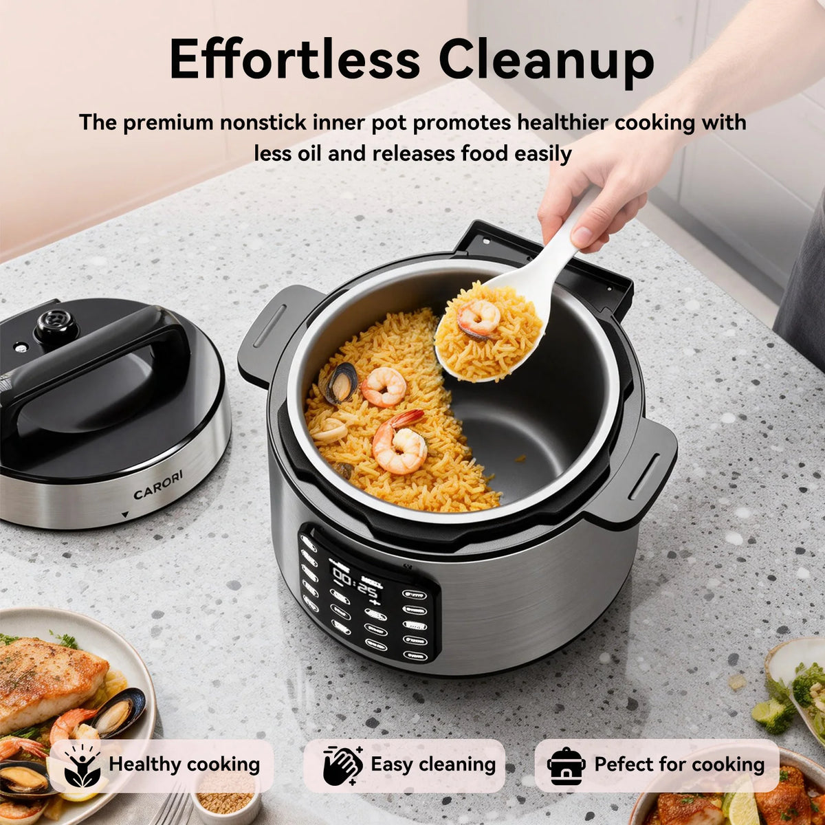 12-in-1 8-Quart Electric Pressure Cooker &amp; Multicooker