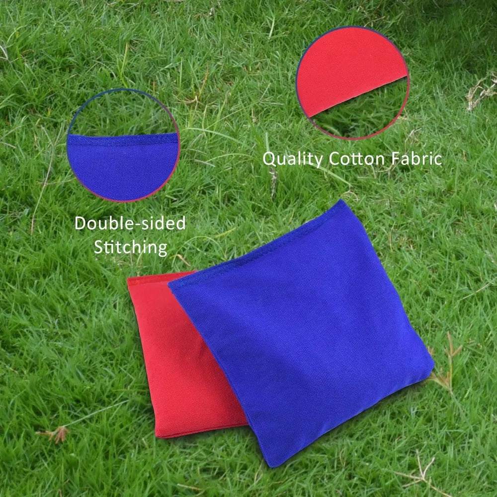 Premium Cornhole Set with Bean Bags and Carrying Case