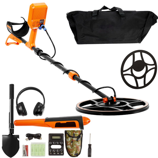 SucceBuy Professional Waterproof Metal Detector for Treasure Hunting