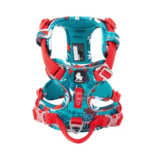 Truelove Premium Reflective Dog Harness in Camouflage Design