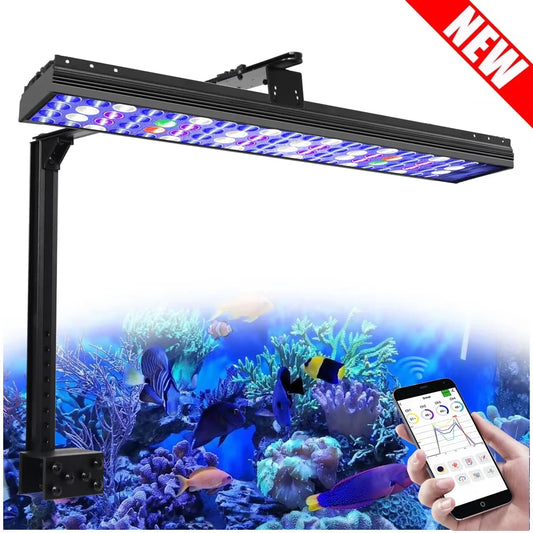 WiFi Marine Aquarium Light With Full Spectrum LED And Timer