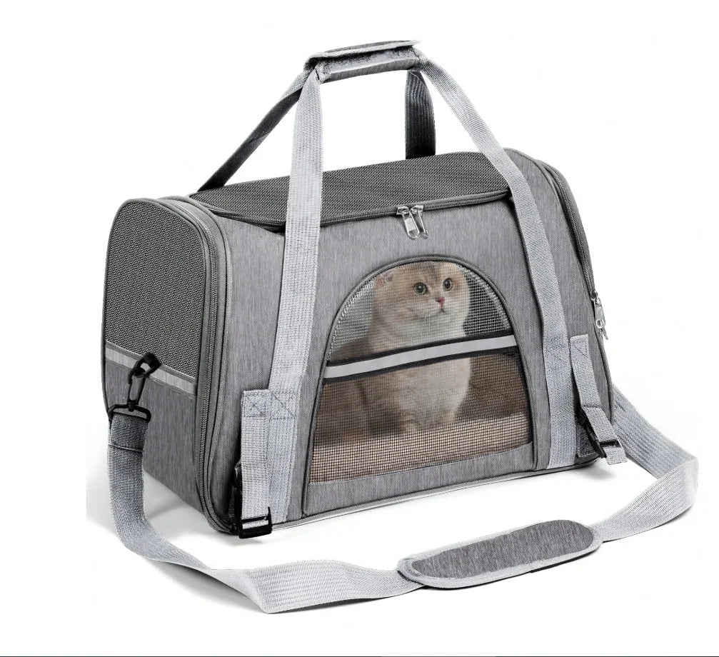 Foldable Soft-Sided Pet Carrier – Up to 20 lbs