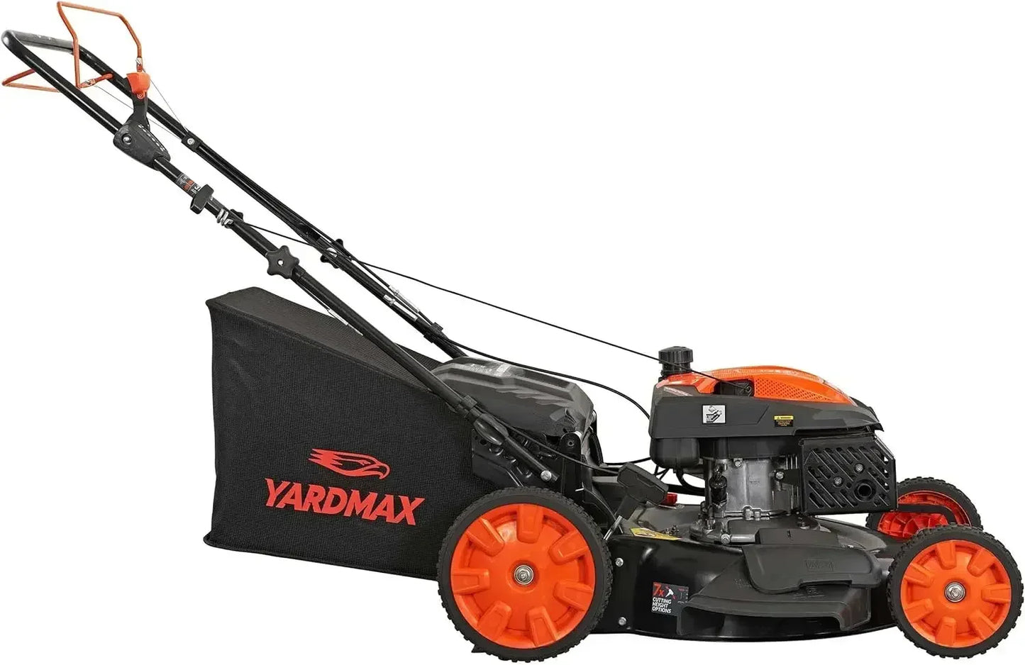 Self Propelled Gas Lawn Mower Featuring 3 In 1 Mulching