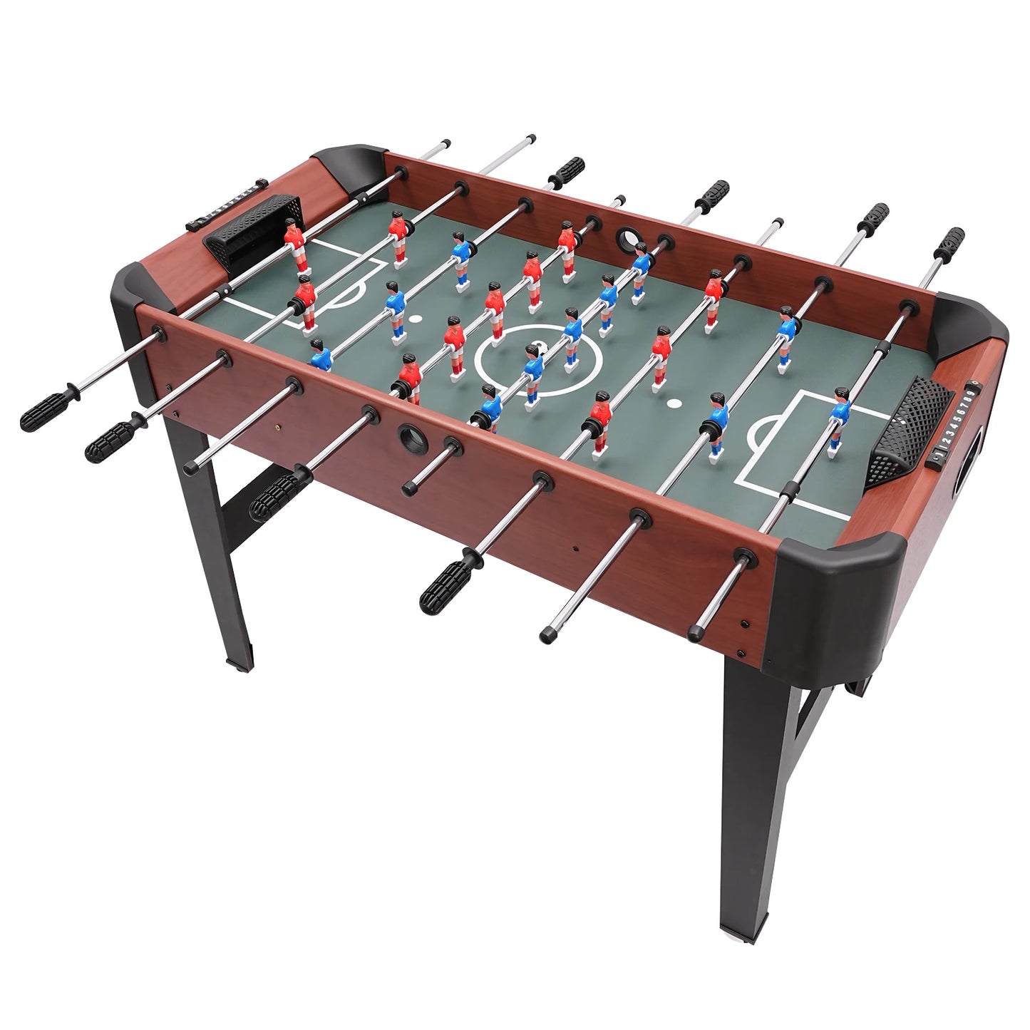 Premium Foosball Table With Scoreboard And Ball Storage