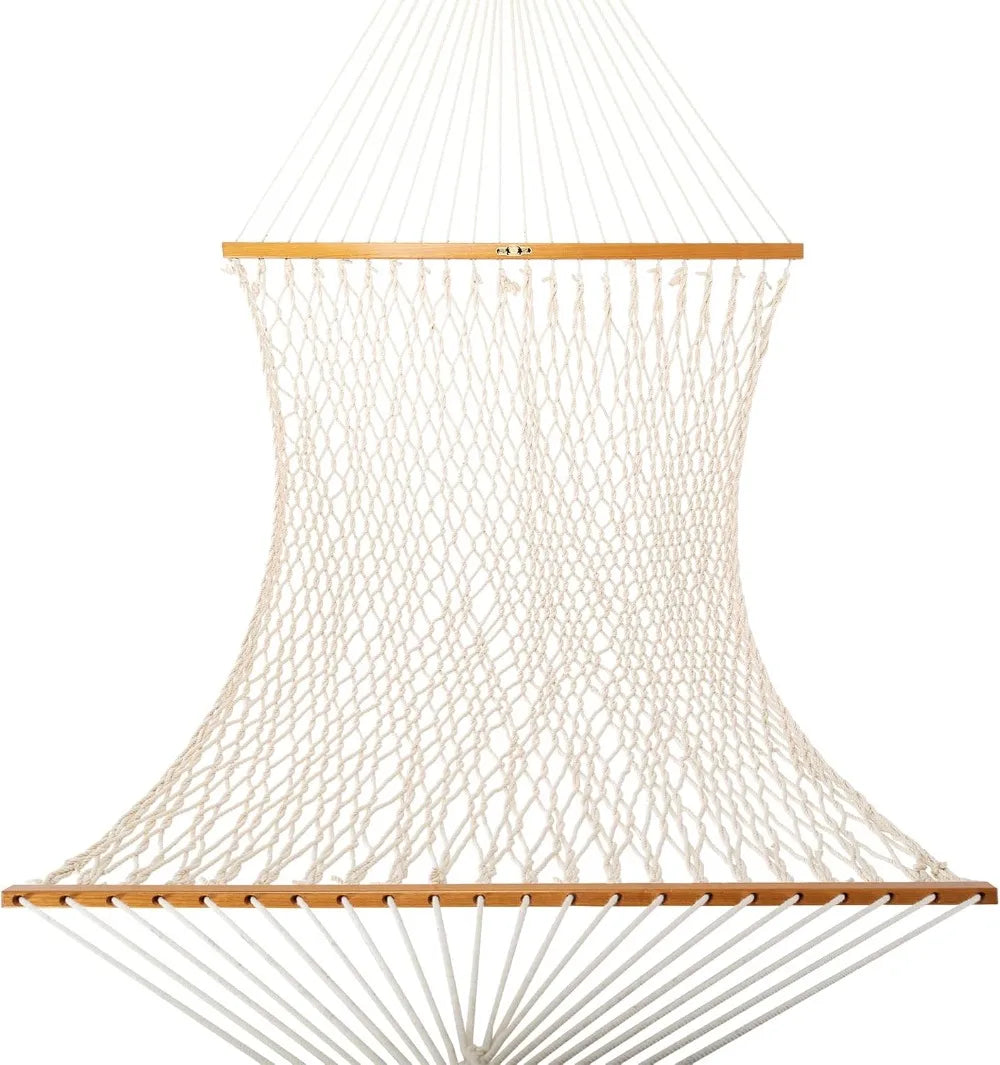 DuraCord Rope Hammock for Two | All-Weather Outdoor Patio & Backyard Hammock