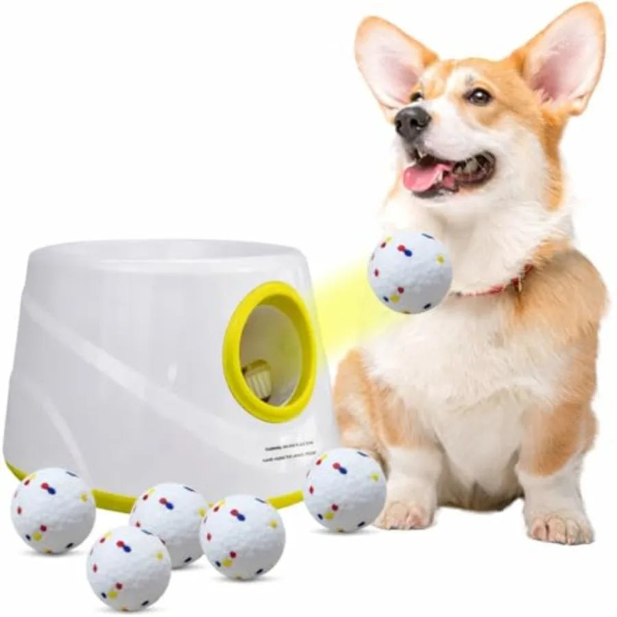 Automatic Dog Ball Launcher With Adjustable Distances