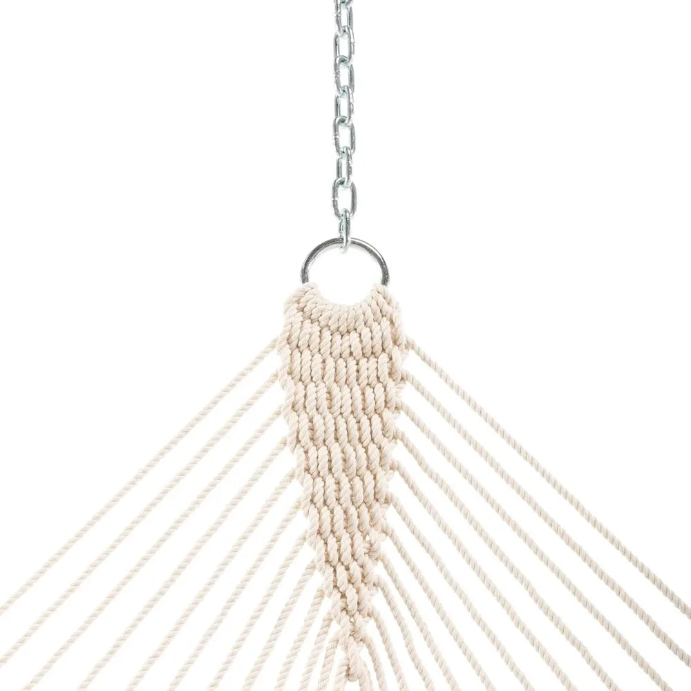 DuraCord Rope Hammock for Two | All-Weather Outdoor Patio & Backyard Hammock