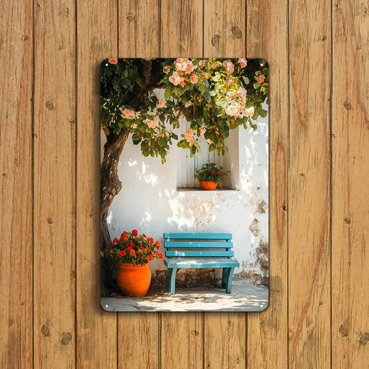 Retro Metal Wall Art Poster For Restaurants And Home Decor