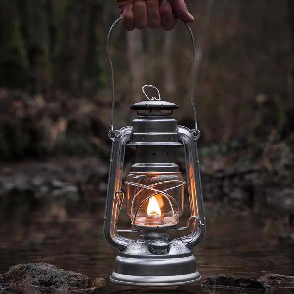 Fuel Camping Lanterns Kerosene Hurricane Metal Table Lamps
