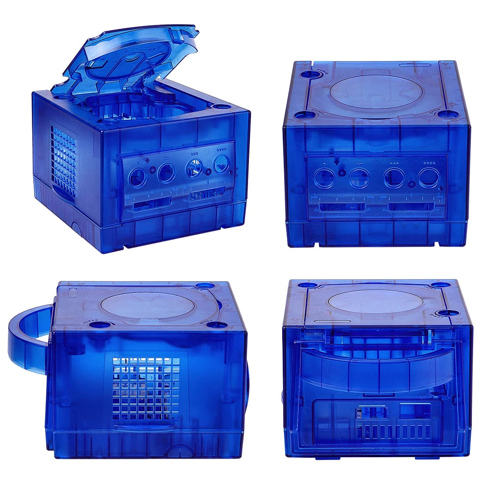 Transparent Replacement Case For Nintendo GameCube Console Housing