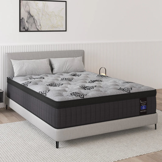 Memory Foam Hybrid Mattress With Pocket Spring For Cooling Comfort