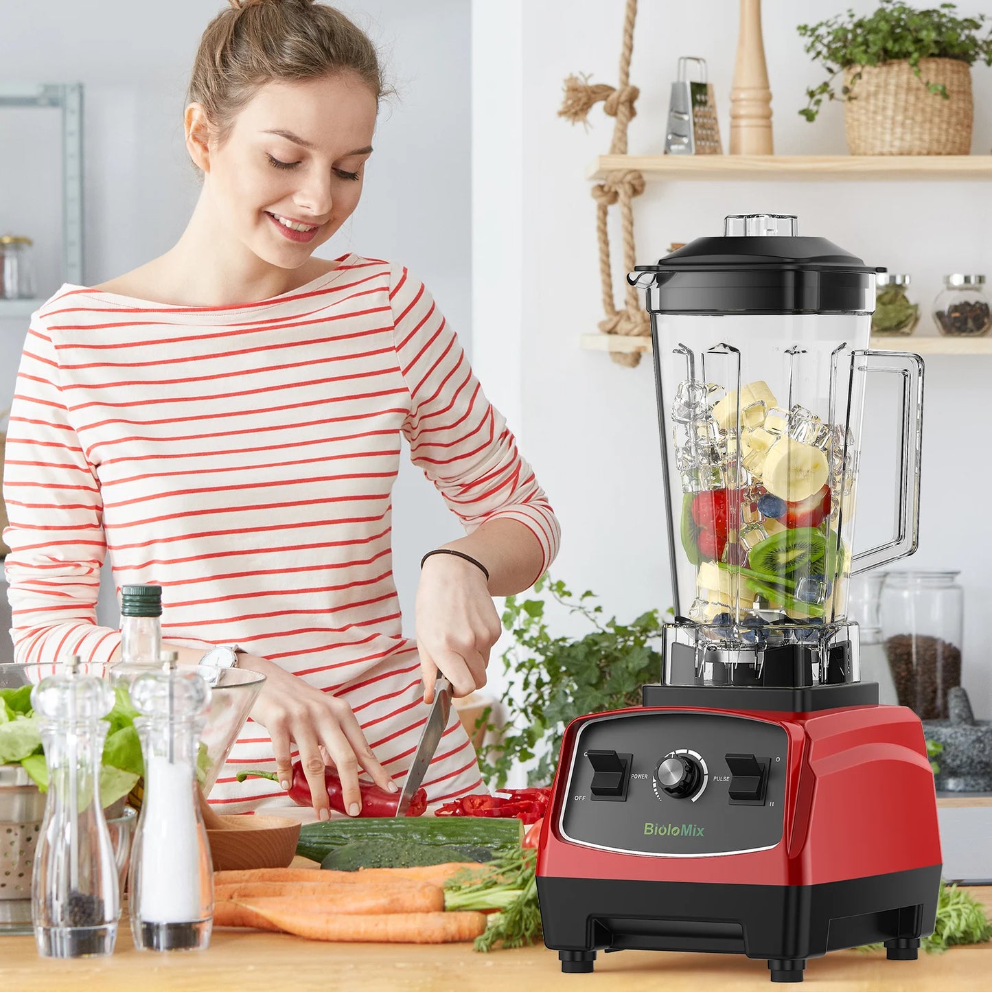 Biolomix G5200 Heavy-Duty High-Power Blender – 2L
