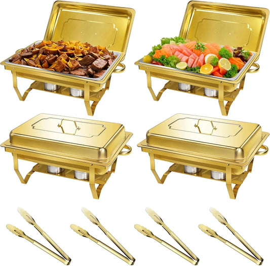 Elegant Buffet Chafing Dish Set For Event Catering