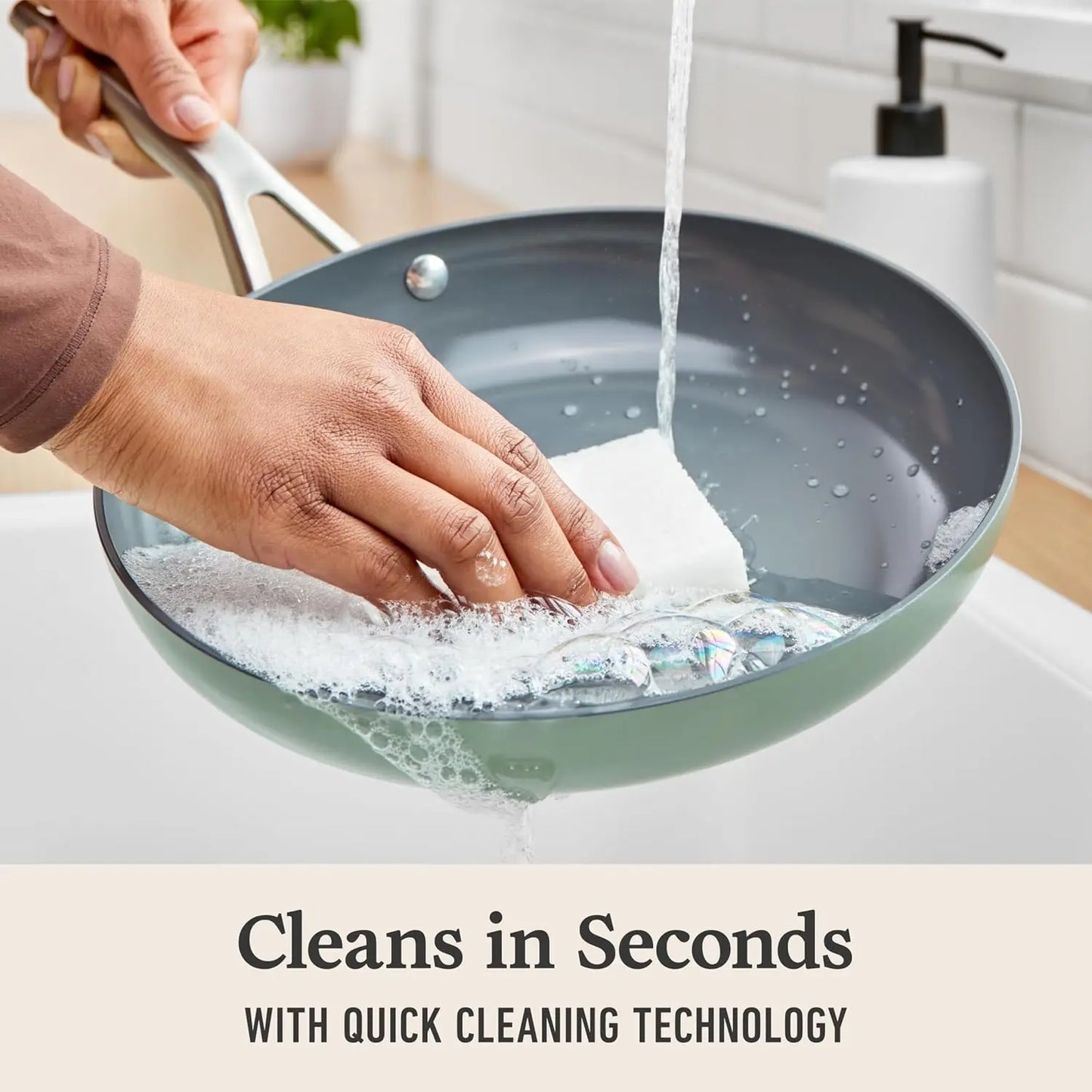 Ceramic Nonstick Cookware Set Dishwasher Safe And Oven Safe