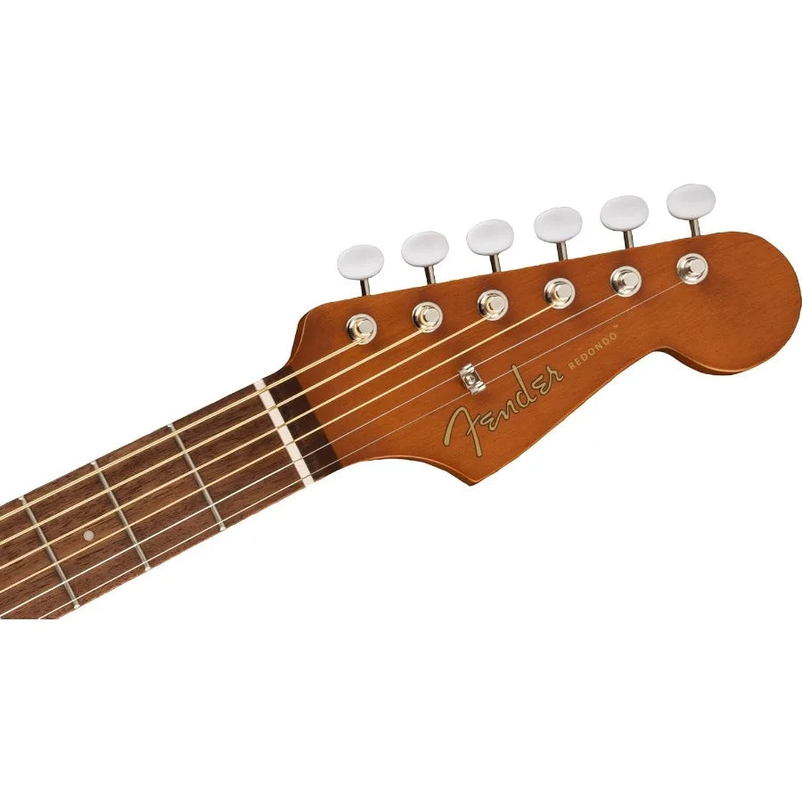 Redondo Mini Acoustic Guitar Bundle with Gig Bag Strap Tuner Strings String Winder Picks and Austin Bazaar Instructional DVD -
