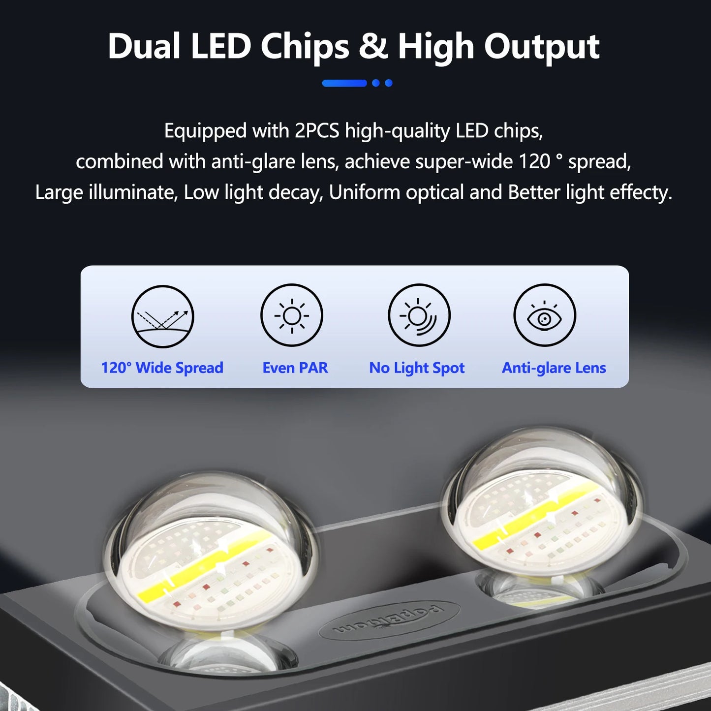 PopBloom WiFi Reef Aquarium Light For Coral SPS And LPS