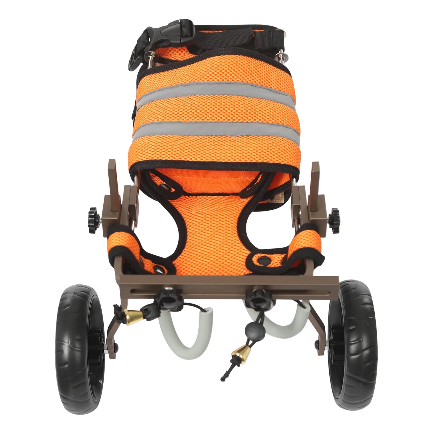 Adjustable Pet Wheelchair For Back Legs Aluminum Frame