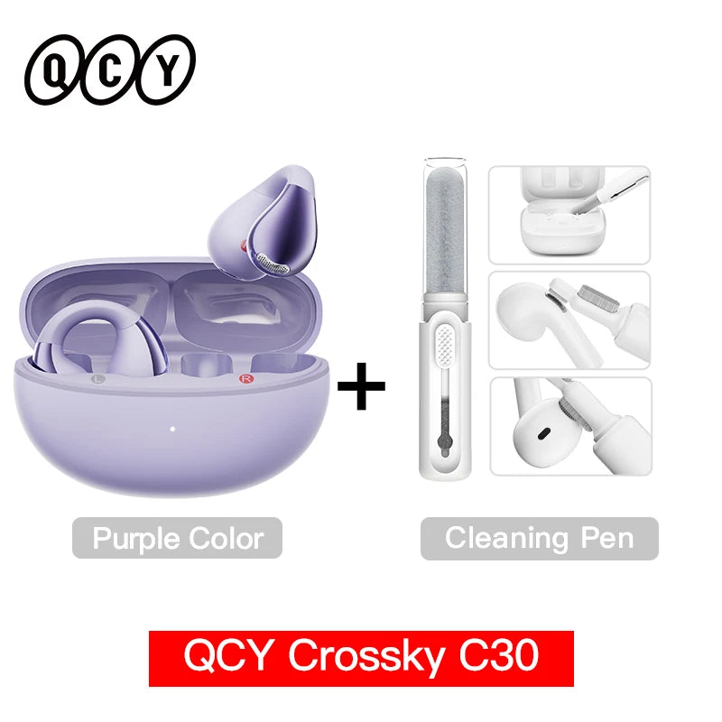 QCY Crossky C30 Wireless Earphones Bluetooth 5.4 Open Ear