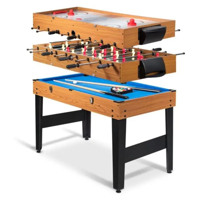 3-In-1 Game Table With Soccer For Family Game Rooms