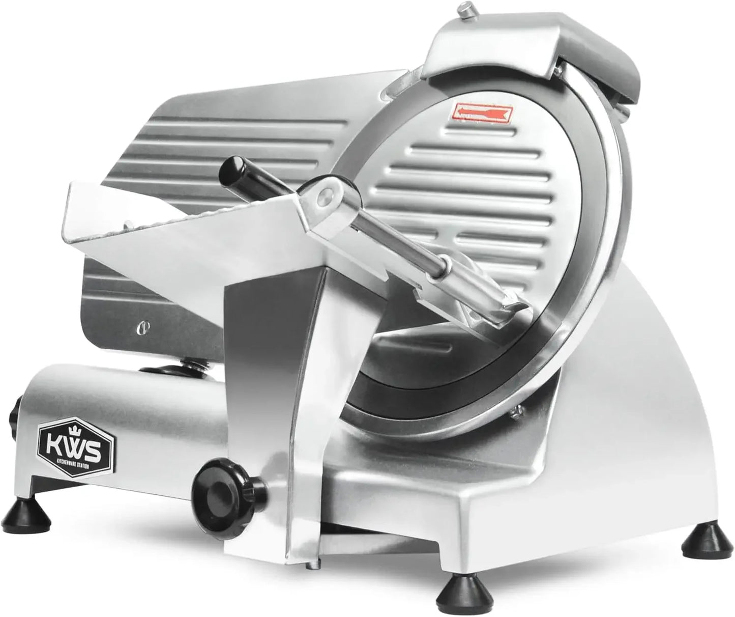 KWS Commercial Electric Meat Slicer with High Torque 320W