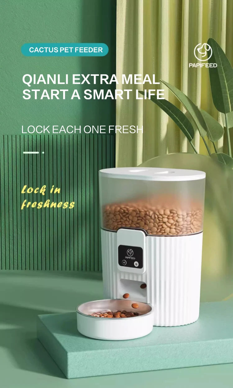 PAPIFEED Smart Automatic Cat And Dog Food Dispenser Machine