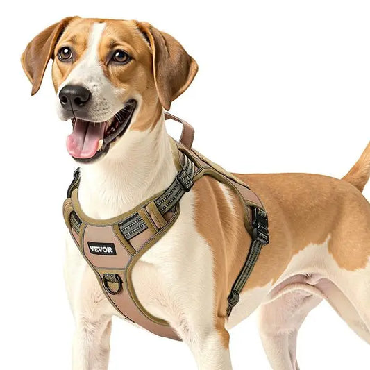 Adjustable Tactical Dog Harness for Large Dogs No Pull Design