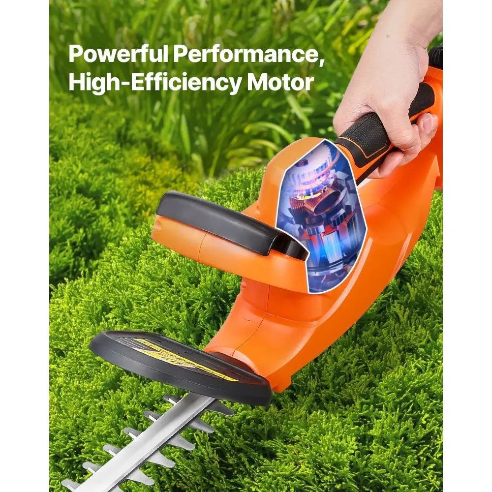 Cordless Electric Hedge Trimmer for Effortless Branch Cutting