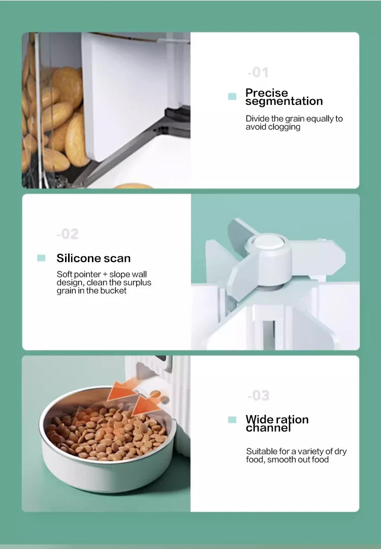 PAPIFEED Smart Automatic Cat And Dog Food Dispenser Machine