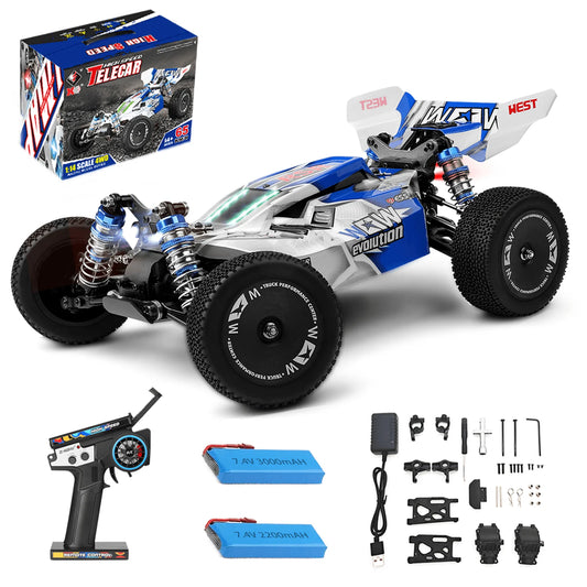 WLtoys 4WD RC Car Off Road Racer Fast Action Outdoors