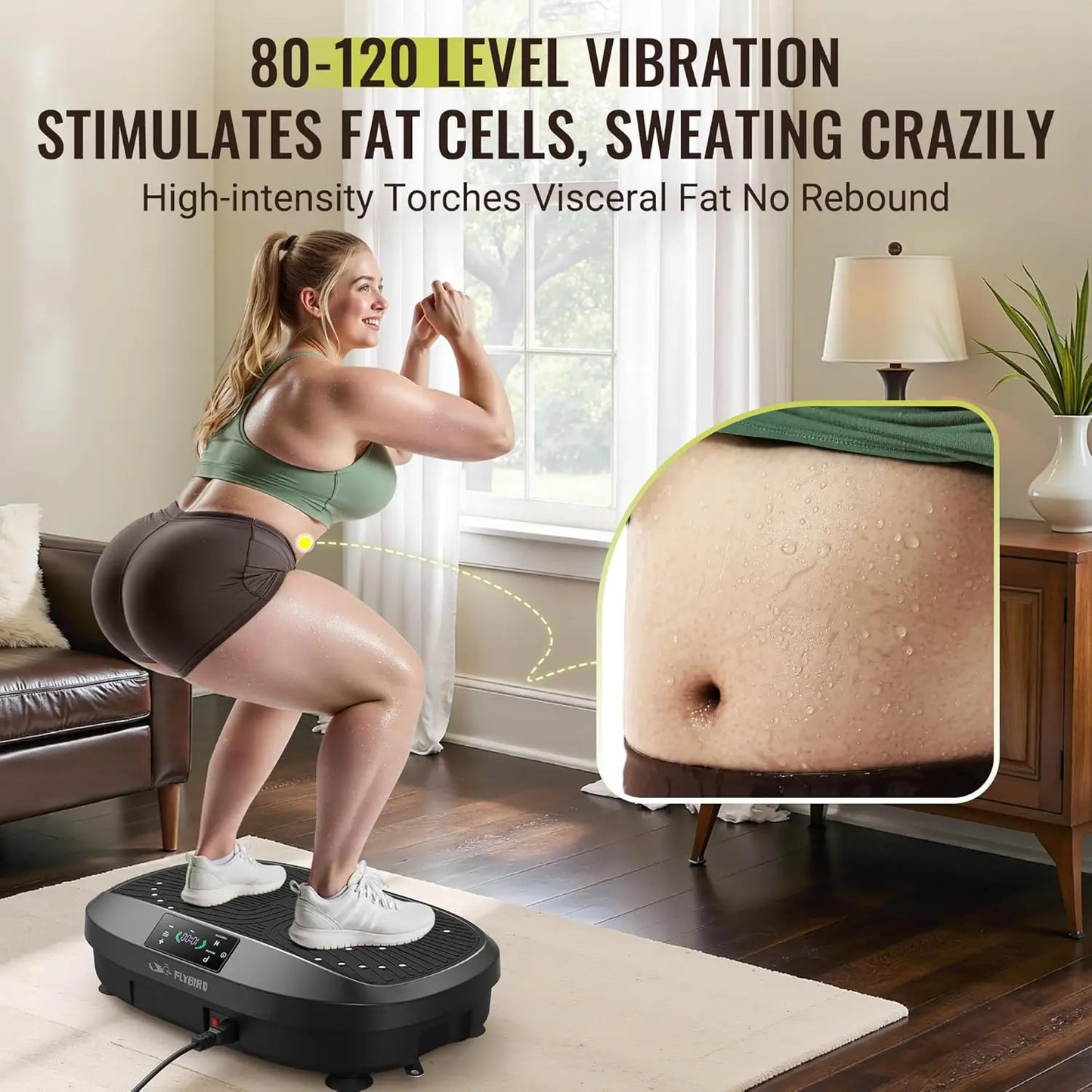 Vibration Plate Exercise Machine for Toning and Weight Loss
