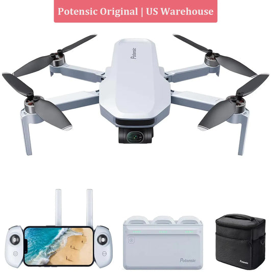 Potensic 4K GPS Drone with 3-Axis Gimbal for Beginners