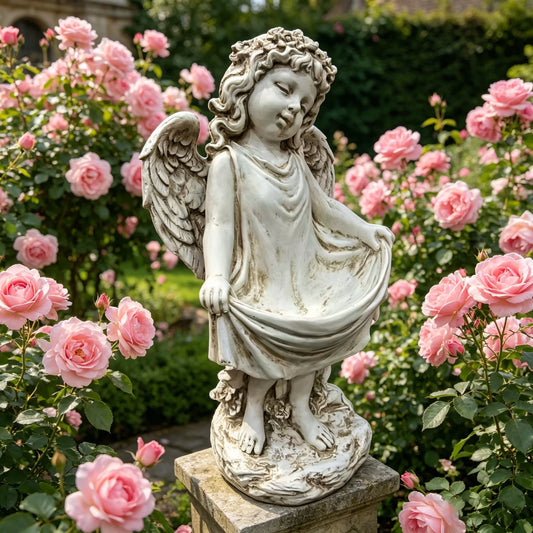 for, Solar Angel for Cemetery Decorations, Memorial s, Resin Praying Angels Figurine for Patio Lawn Yard Porch Decorations, 12.