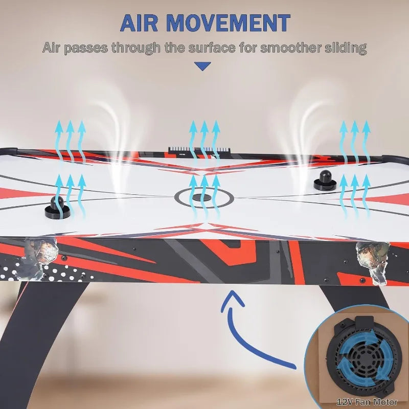 Air Hockey Table for Fun Family Game Nights