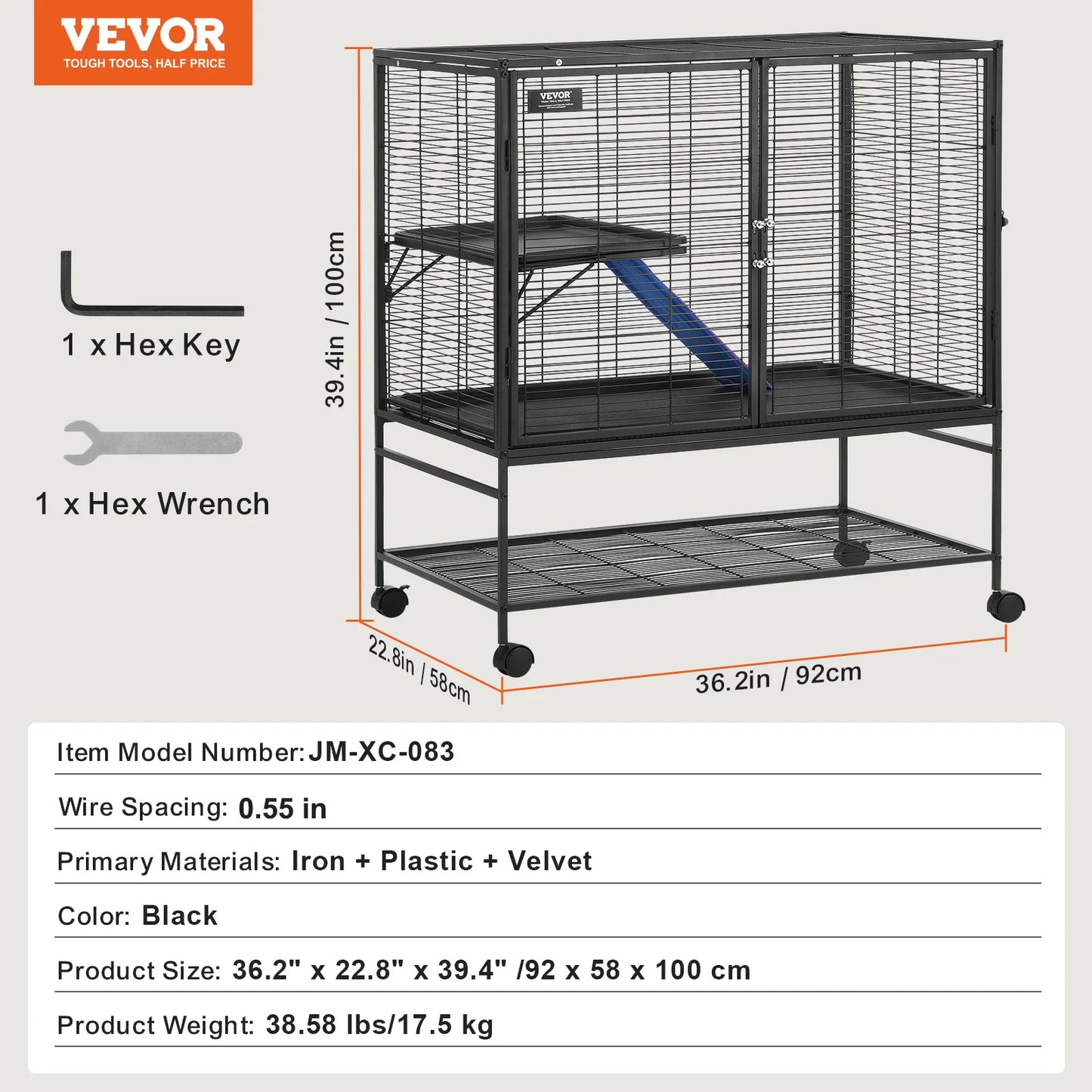 Metal Ferret Cage For Small Pets Critter Nation Habitat