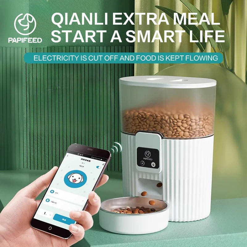 PAPIFEED Smart Automatic Cat And Dog Food Dispenser Machine
