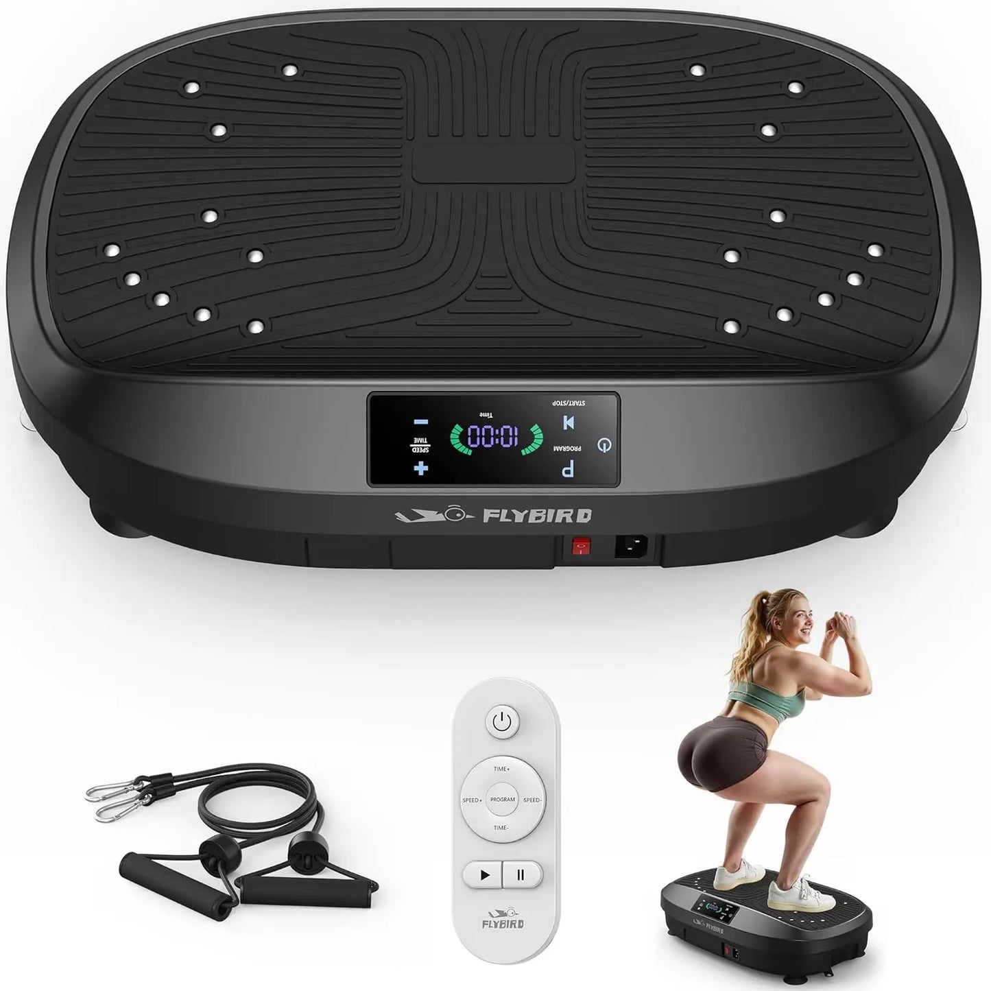 Vibration Plate Exercise Machine for Toning and Weight Loss