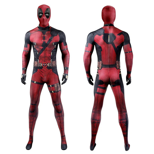 Hero Costume Unisex Halloween Cosplay Bodysuit With Mask