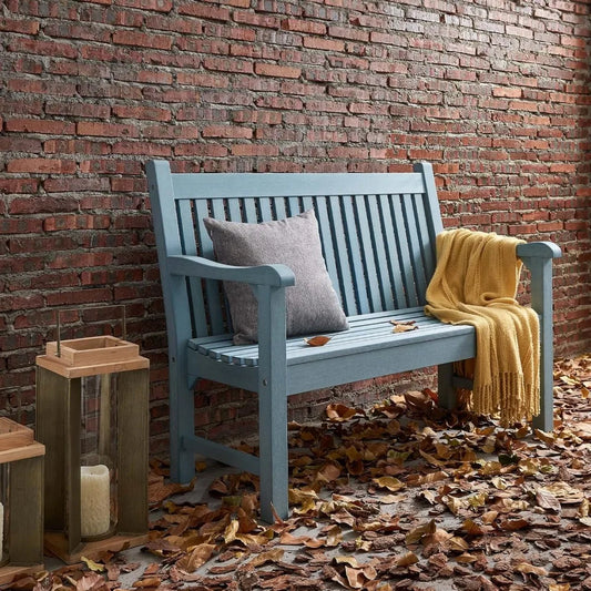 All-Weather Poly Lumber Garden Bench for Two
