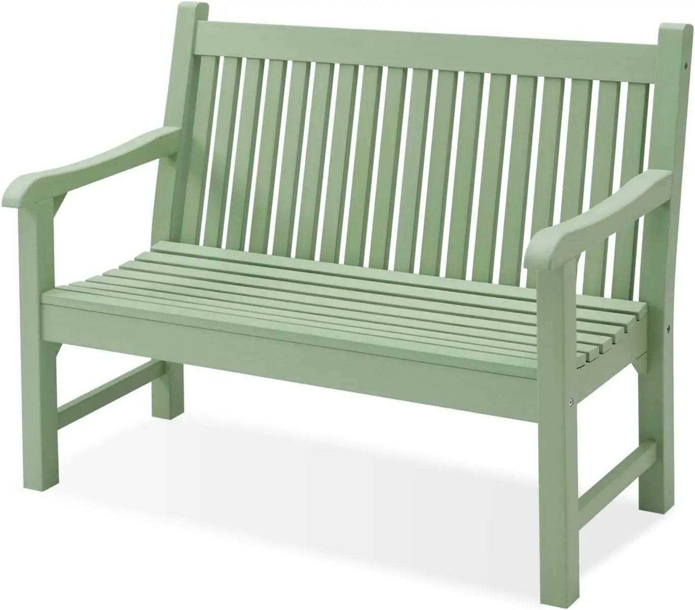 All Weather Garden Bench For Two Poly Lumber Patio Seating