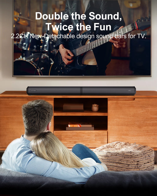 Ultimea TV Soundbar With Bluetooth 5.3 And Bass Boost