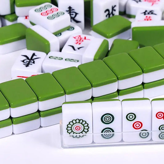 Mini Mahjongs Travel Game Set for Family Fun and Adventure