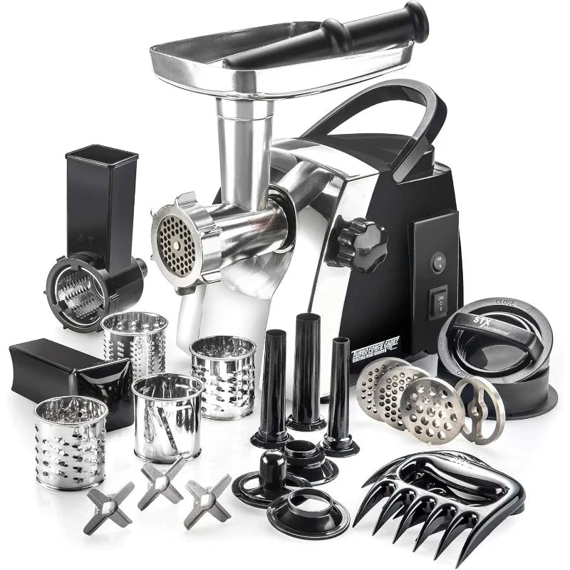 Turboforce Cadet Electric Meat Grinder and Slicer System