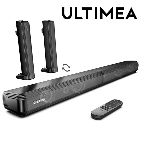 Detachable 2.2ch Sound Bar For Smart TV With Bluetooth 5.3