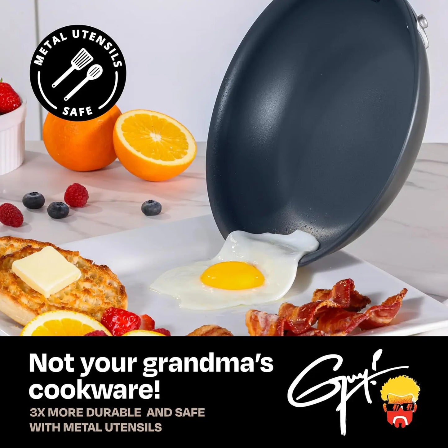 Titanium Alloy Nonstick Cookware Set For Everyday Cooking