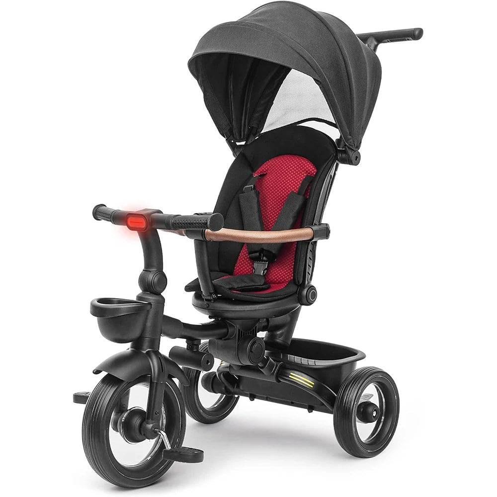 7 In 1 Foldable Baby Tricycle With Canopy And Lights