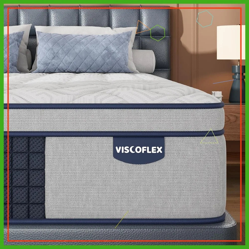 Firm Hybrid Mattress For Back Pain Relief And Comfortable Sleep