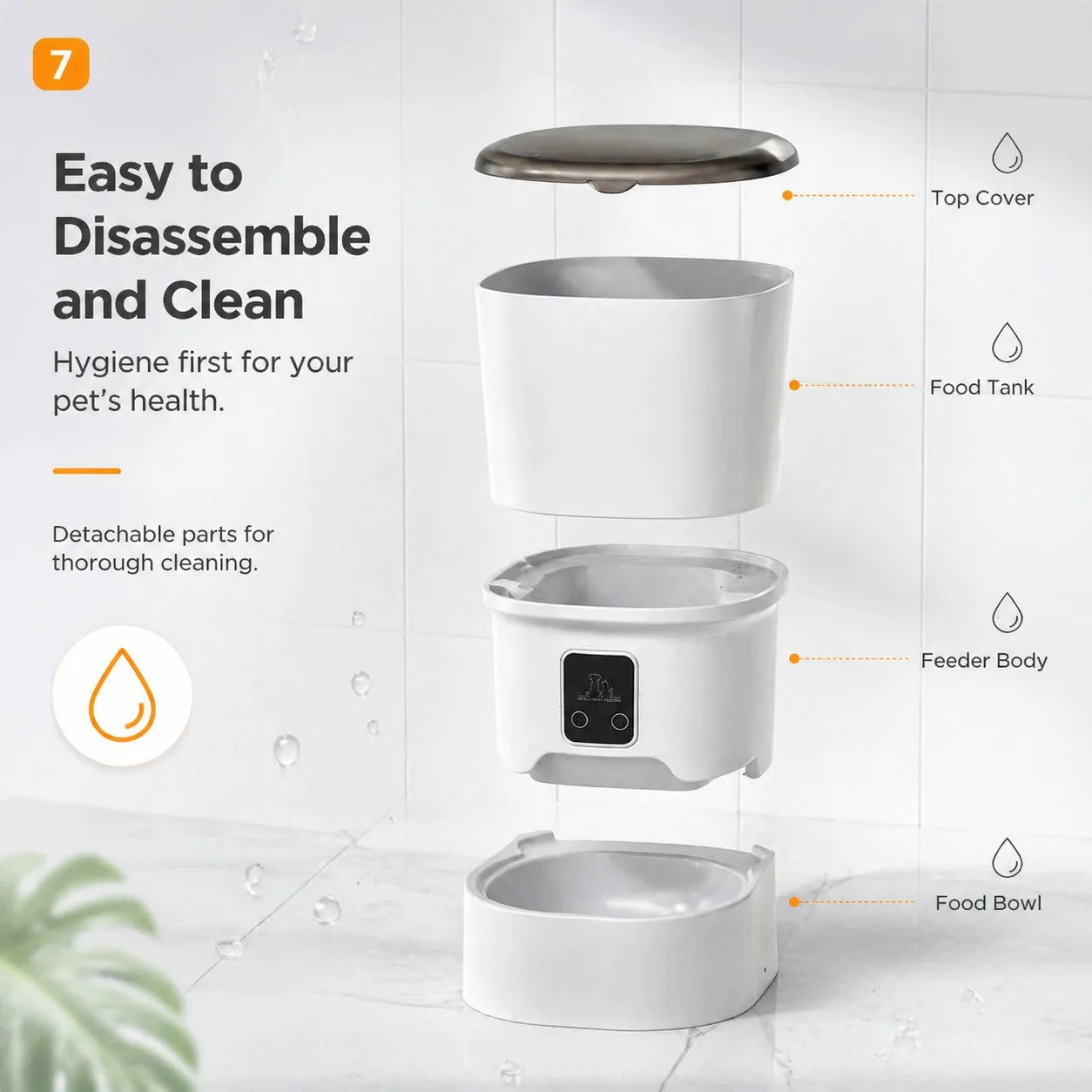 4L Smart Automatic Pet Feeder with App Control