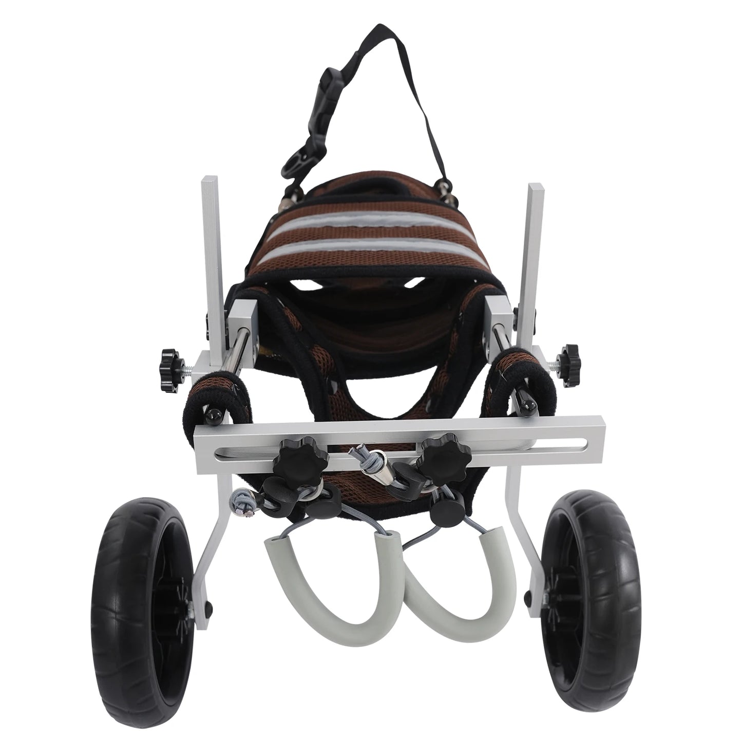 Adjustable Pet Wheelchair For Back Legs Aluminum Frame